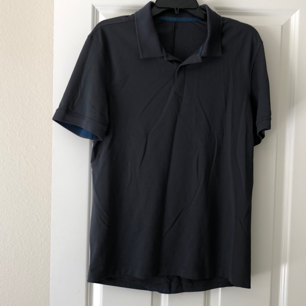Lululemon collared shirt. Dark gray. Medium.